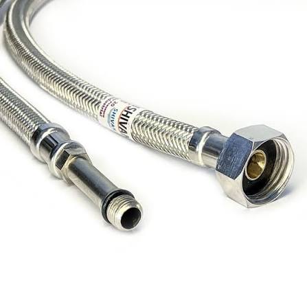 شلنگ تک پایه 1/2  M10/M8  آلومنیومی