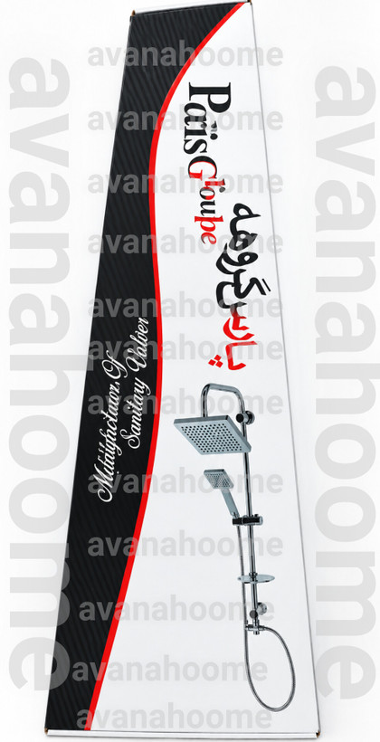 علم دوش دوکاره(یونیورست) استیل مدل رسوب گیر